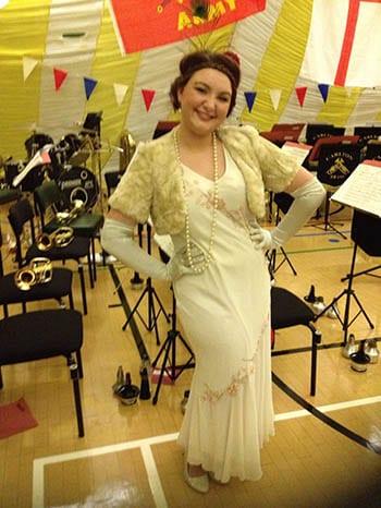 POPULAR: Costumes from the wartime era were on show at the 'It Will Be Over By Christmas (But Never Was)' event in Carlton