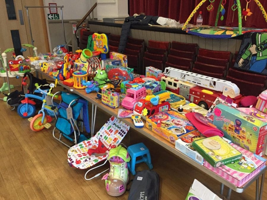 Mum’s the word for nearly-new sale
