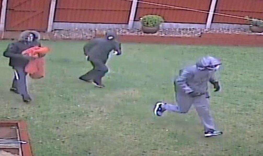 VIDEO: Watch shocking CCTV footage of men smashing way into house in Gedling