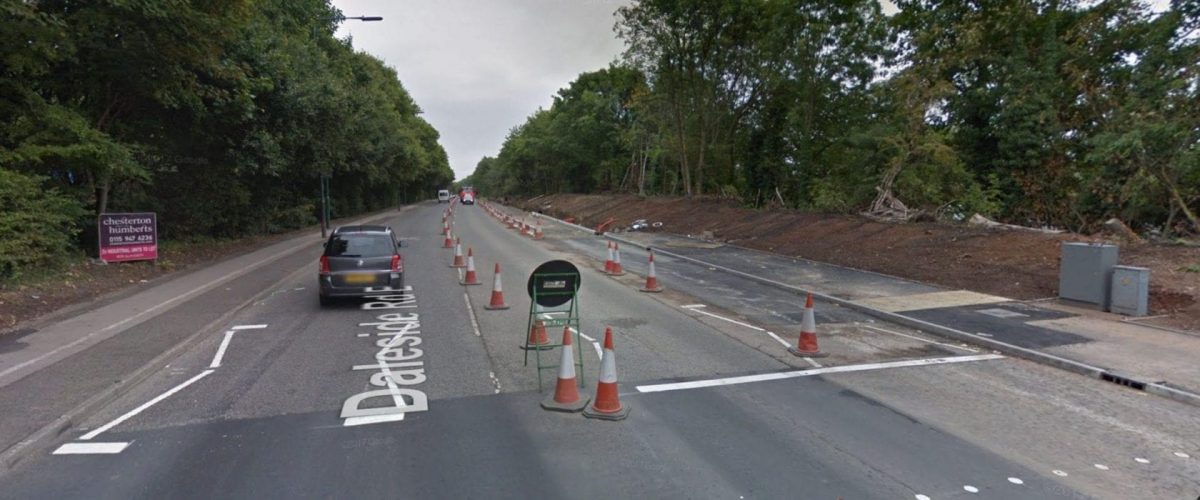 Delays expected as final stage of work to widen Daleside Road takes place