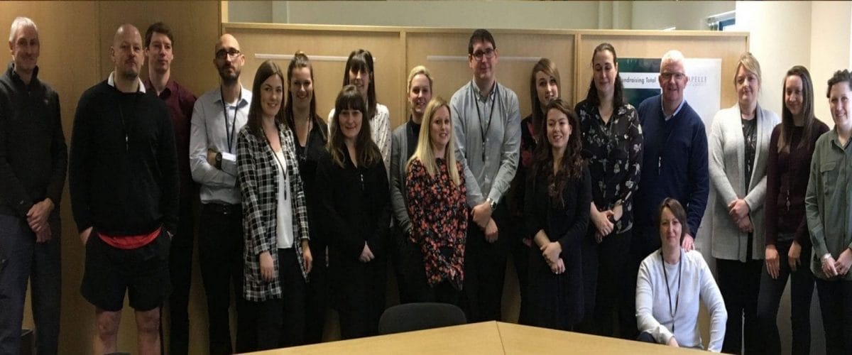 Colwick office team step up for cancer charity challenge