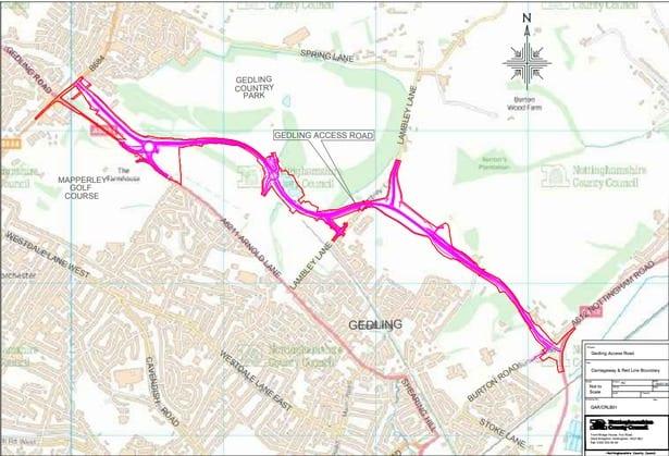 Work on Gedling Access Road could begin as early as March 2019