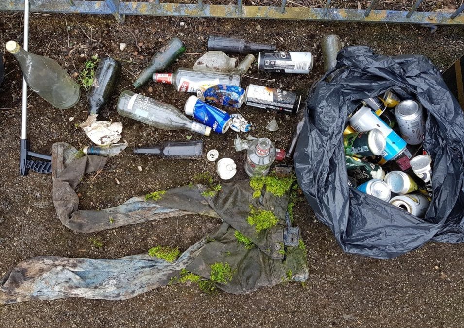 ‘These items should be nowhere near a play area’: Resident disgusted by rubbish he found in Woodthorpe park