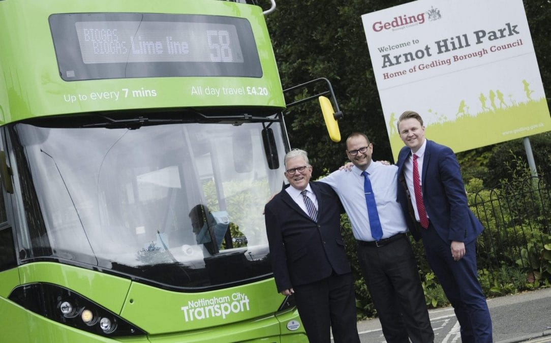 Arnold gets new fleet of bio-gas buses
