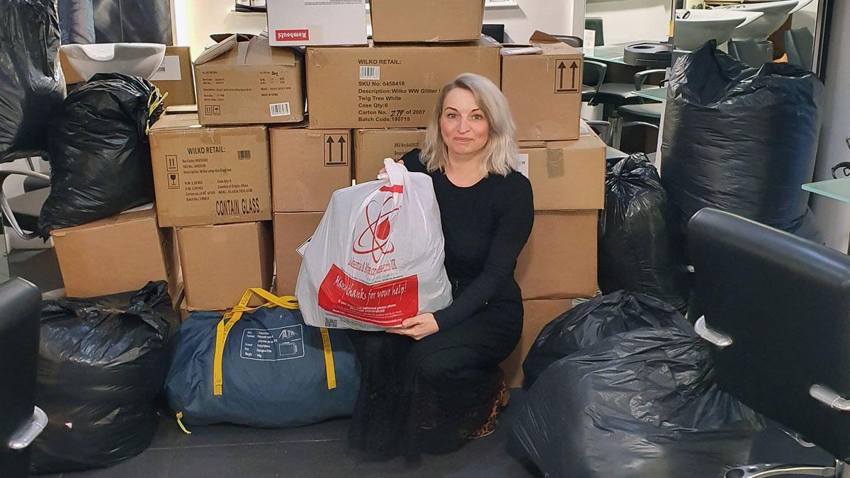 Salon in Arnold ‘overwhelmed’ by response to plea for clothes to help keep homeless warm over winter
