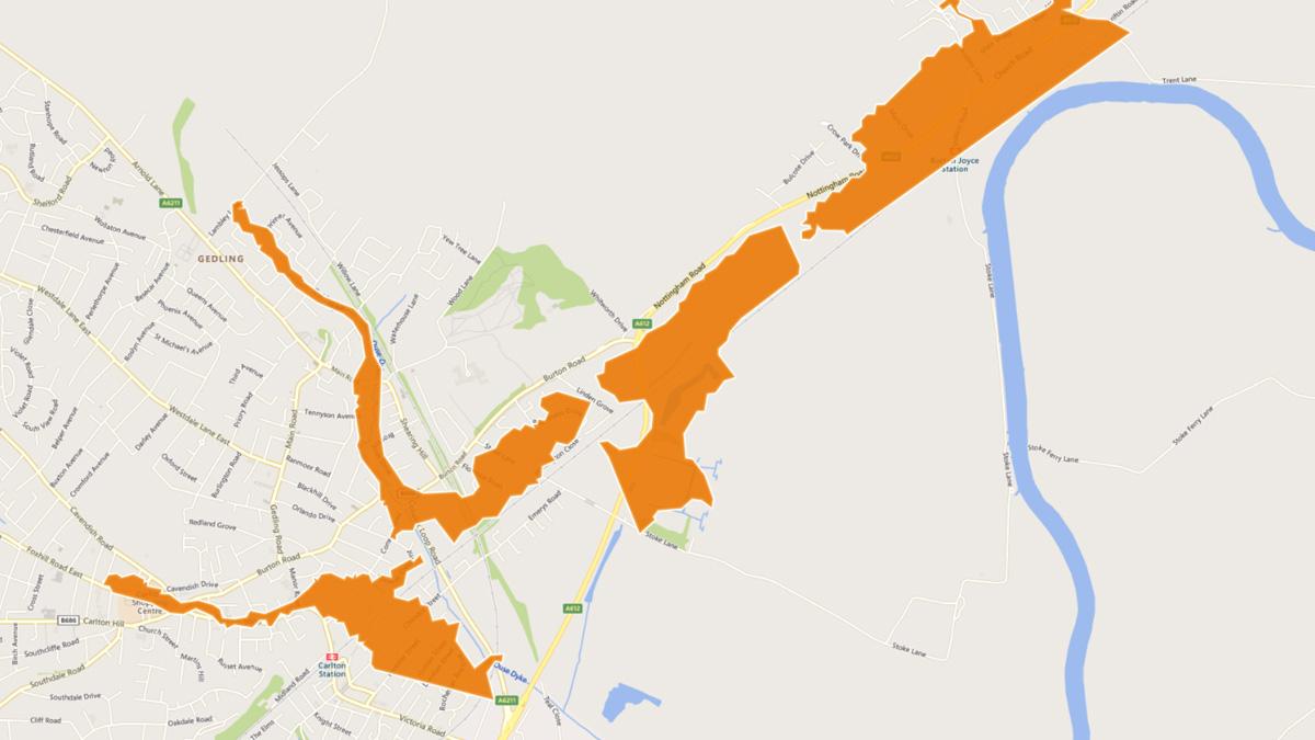 Flood warning issued for parts of Gedling borough - Gedling Eye