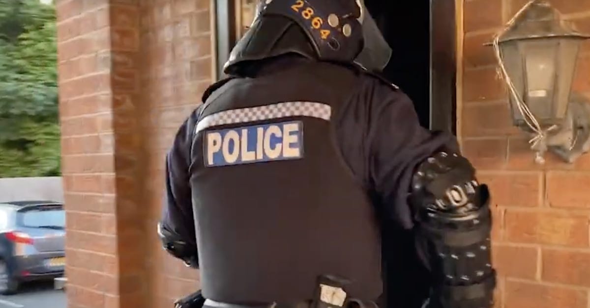 Police raid on Shaw Gardens