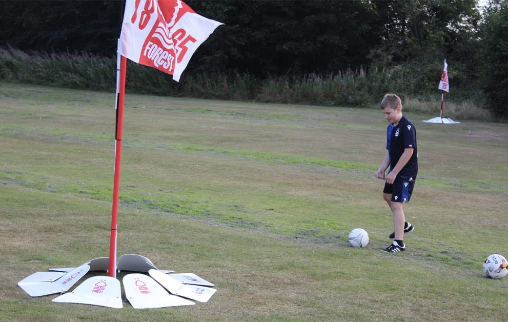 Gedling Borough Council teams up with Nottingham Forest FC to launch soccer events for young people