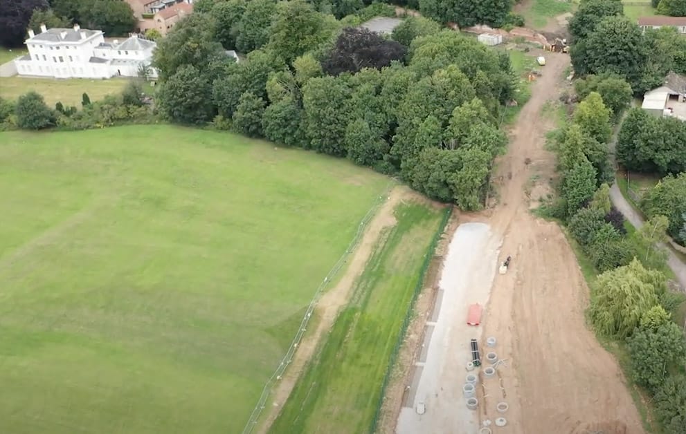 VIDEO: Latest drone flyover footage shows how £40m Gedling Access Road is progressing