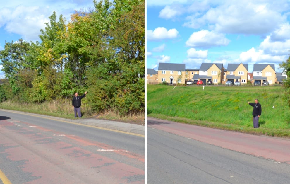 Anger over amount of trees cut down for new housing development in Gedling