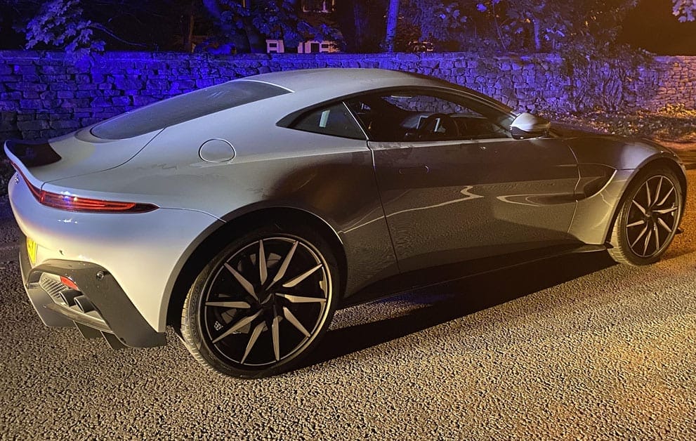 £150,000 Aston Martin could be sent to the crusher after Gedling police team seize supercar near Ravenshead