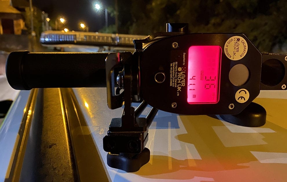 Speeding drivers targeted on Carlton Hill in police night-time operation