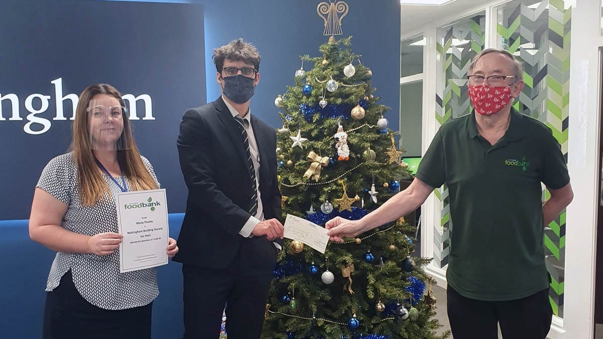 Arnold food bank welcomes £100 donation as demand remains high amid pandemic