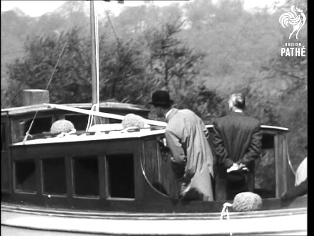 Prince Philip seen opening Holme Sluices at Colwick in stunning archive footage from mid-50s