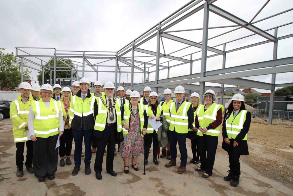 ‘Topping out’ marks major milestone for £1.25m Arnold Market Place revamp