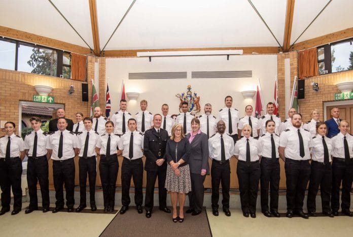 new-recruits-police-arnold Nottinghamshire Police sworn in Arnold