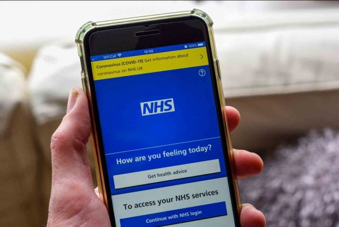 NHS app facebook