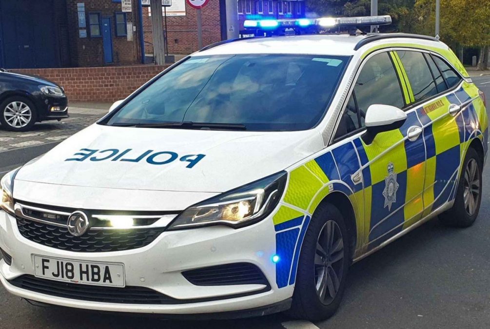Stolen motorbike recovered after colliding with police car in Arnold during high speed pursuit