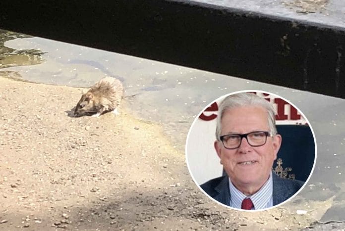 Councillor John Clarke rat