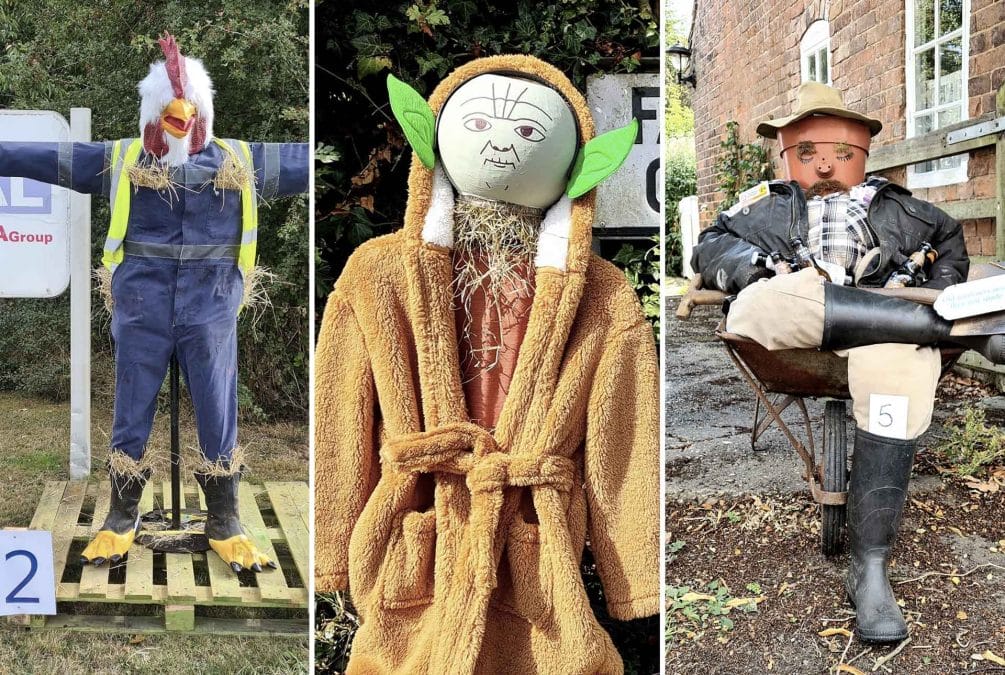 STRAW-SOME: Spot the scarecrows in Stoke Bardolph as first ever festival takes off