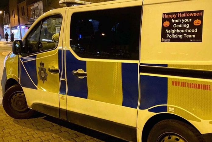arnold-town-crackdown Arnold town centre police