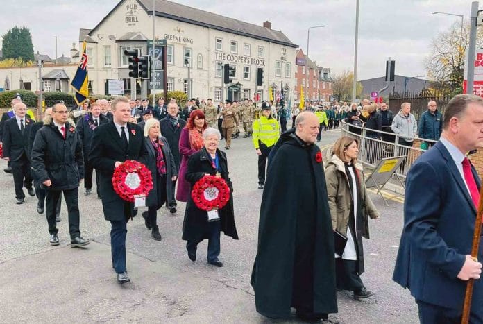 remembrance2021-1 Remembrance parade Arnold 2021