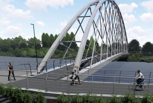 Plans for new pedestrian and cycle bridge over River Trent pushed back ...