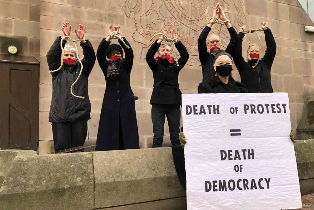 ‘It’s what you’d expect from the Middle East or China’: Gedling borough campaigners will join protests in Notts later today against ‘draconian’ police bill