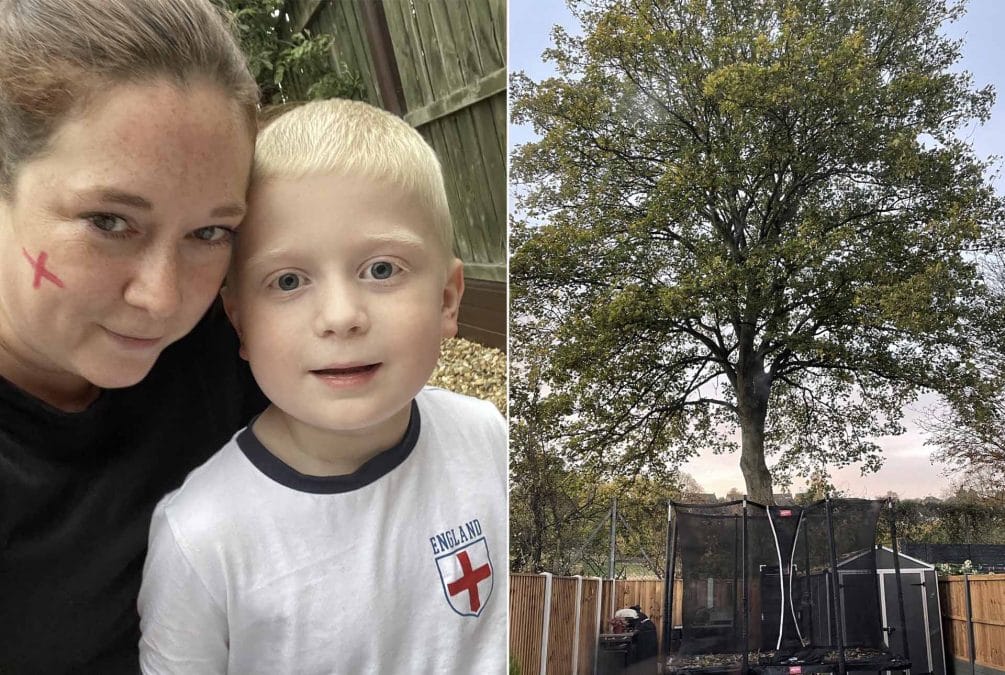 Fuming Gedling mum ‘feels ignored’ as council delays work to cut back tree that could pose threat to young son recovering from cancer