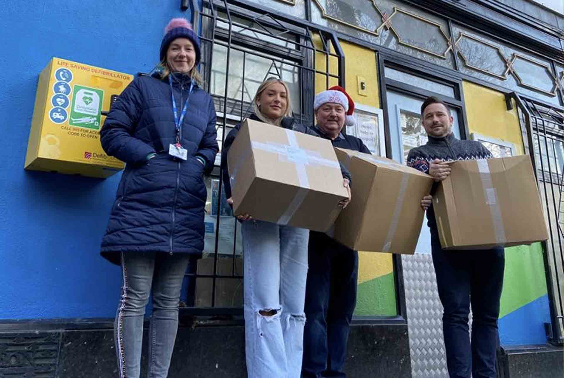 Kind-hearted Colwick firm help out the homeless and vulnerable with festive care packages