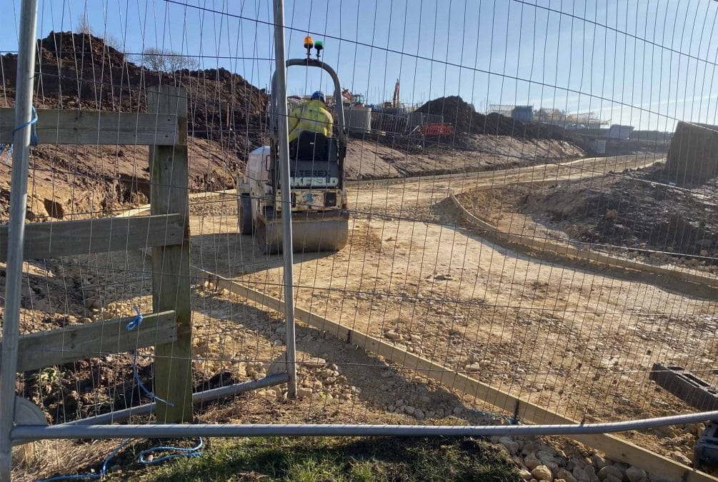 Developer told to halt work on ‘unauthorised’ road in Arnold