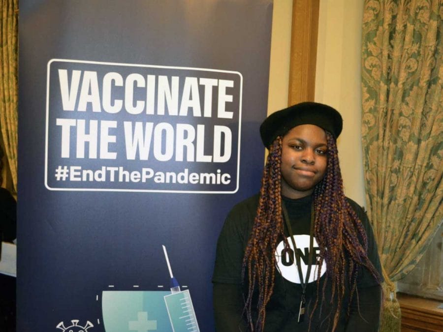 Young Gedling campaigner calls on Government to end pandemic early with global vaccine rollout