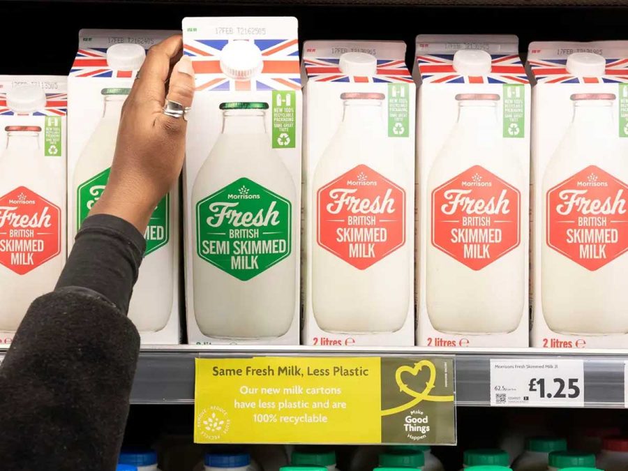 Morrisons cracks down on packaging as plastic milk cartons get axed from Netherfield store