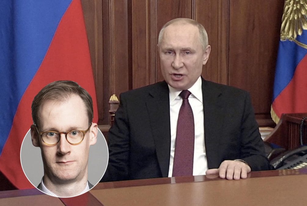 Putin has started unprovoked war of aggression and there’s no excuse for it, says Gedling MP Tom Randall