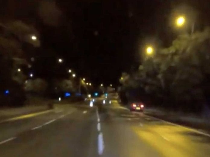 Runaway car Woodthorpe