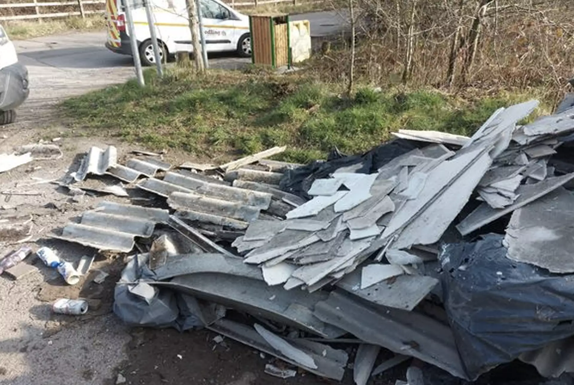Appeal after ‘hazardous’ asbestos dumped in Newstead