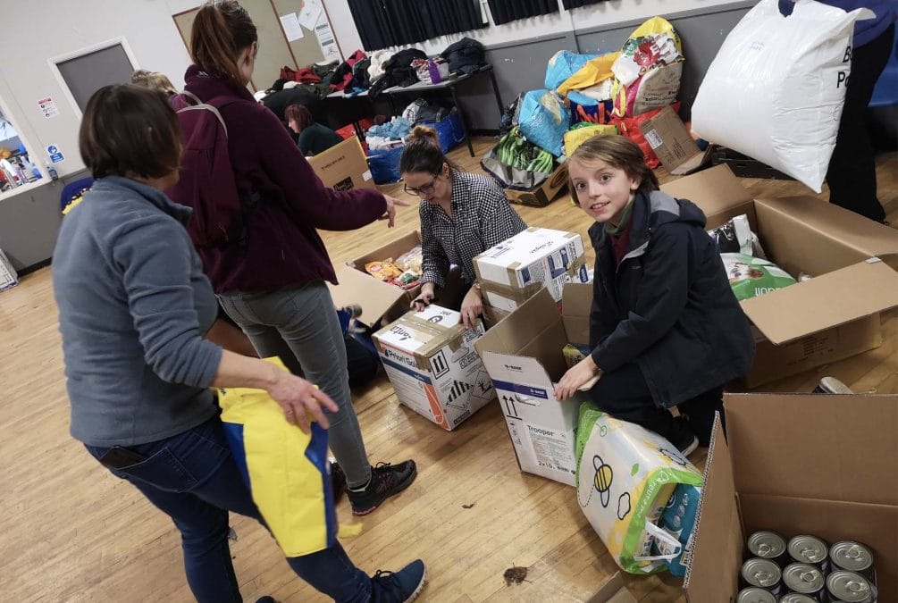 Scout groups across Gedling respond to call for supplies to aid Ukrainian refugees in Poland