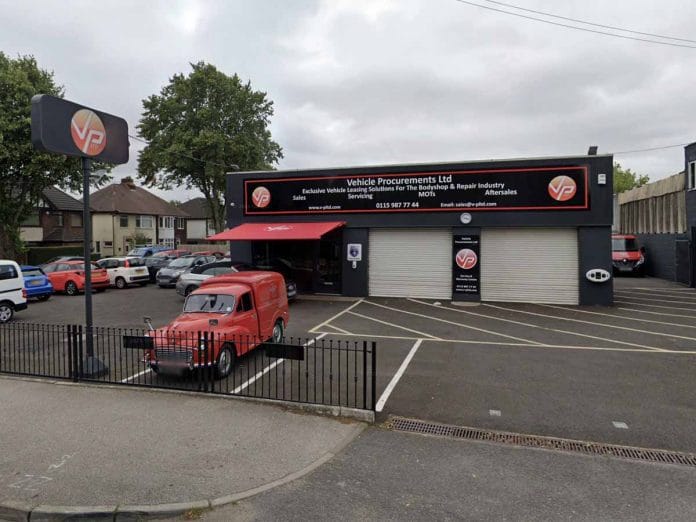 Vehicle procurements Mapperley
