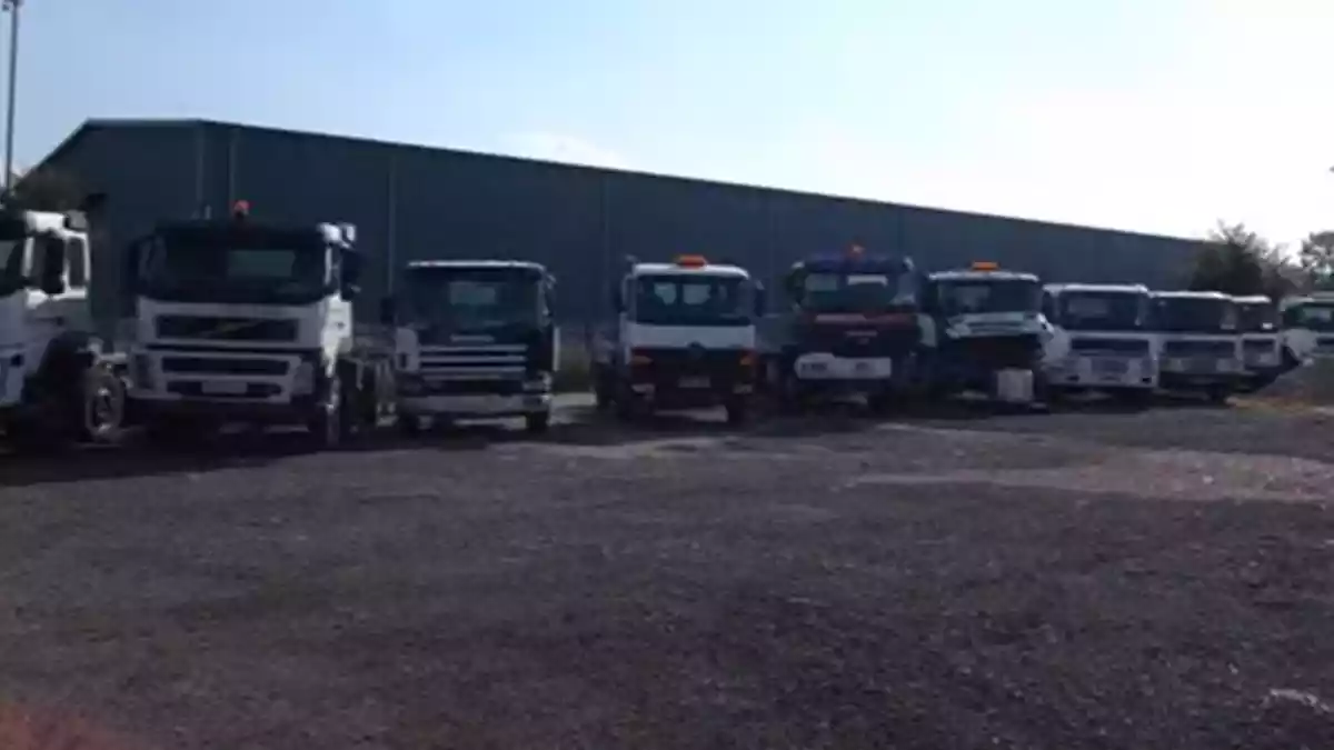 HGV recycling Calverton