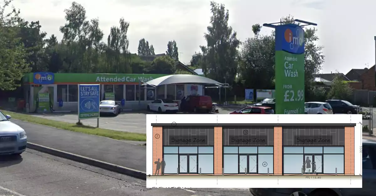 Shops could be built at car wash site on Mapperley Plains