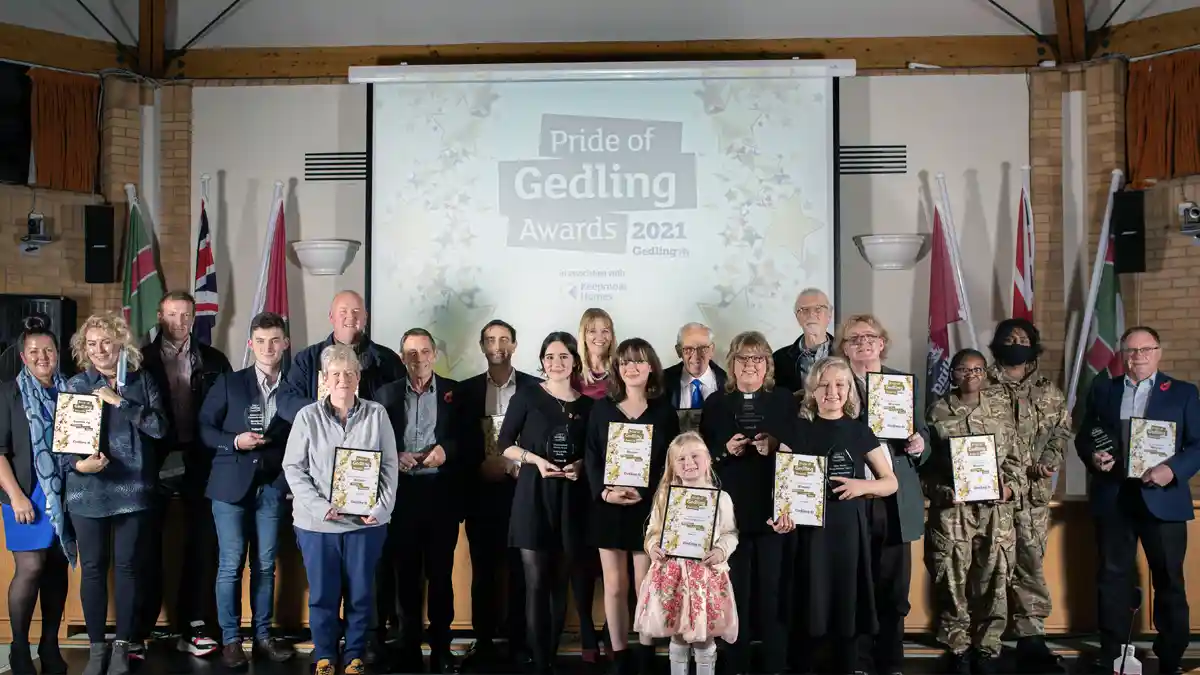 Nominate local heroes and businesses for Pride of Gedling 2022 award