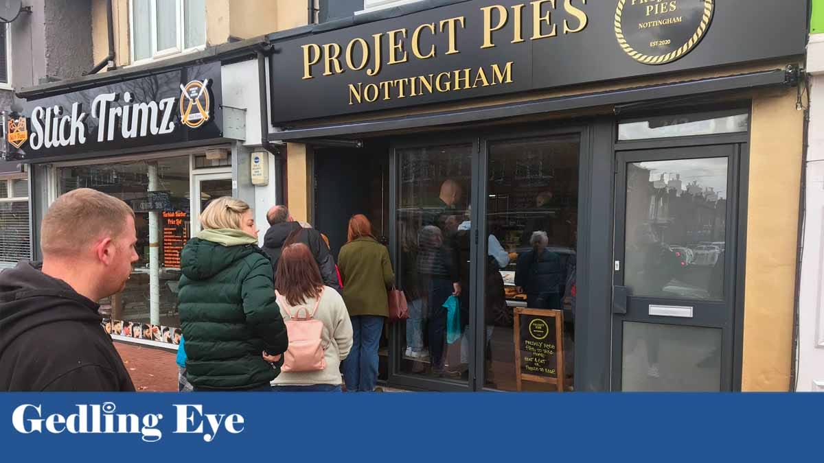 Who's going to eat all the pies? New food store opens its doors for the