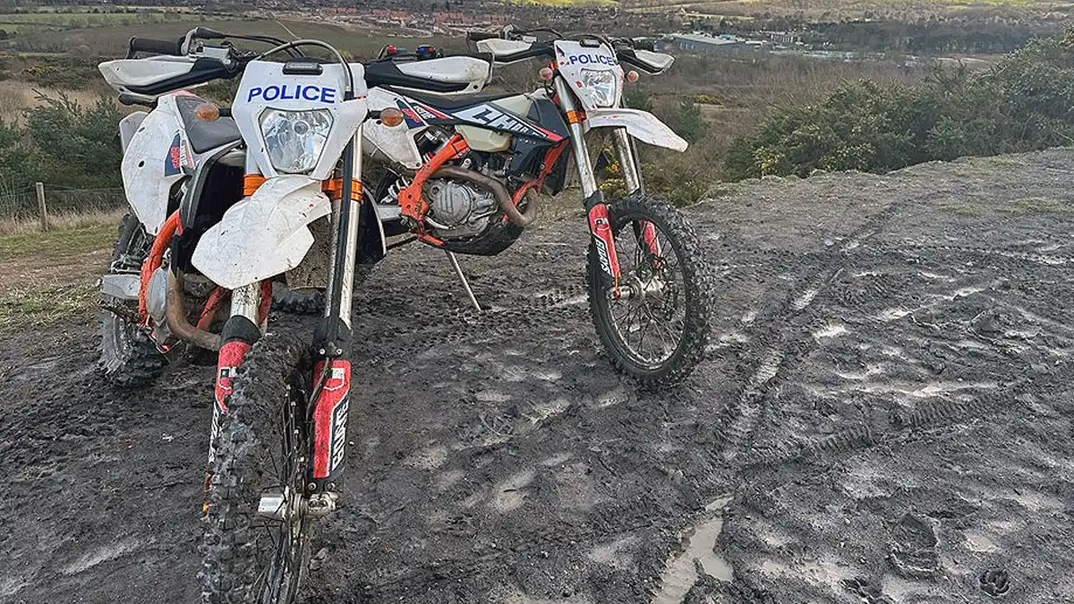 Dedicated police team cracks down on off-road bikers across Gedling borough after complaints from public