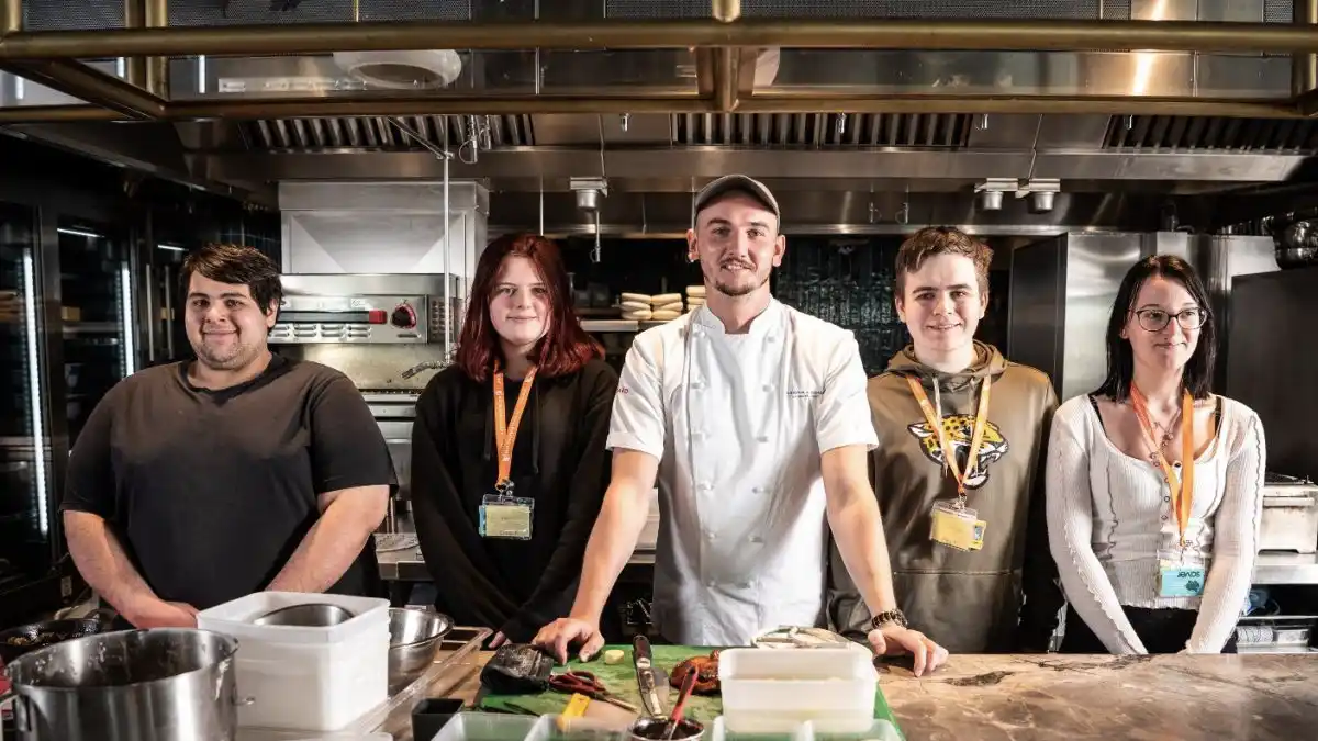 Mapperley MasterChef champion Laurence Henry shows support for next generation of hospitality recruits