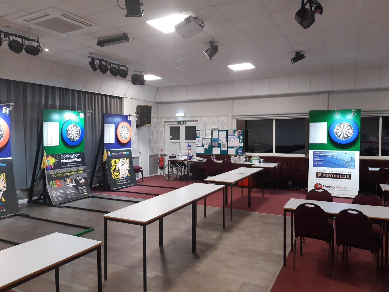 DARTS A competitive Lowdham & District Darts pairs competition hits