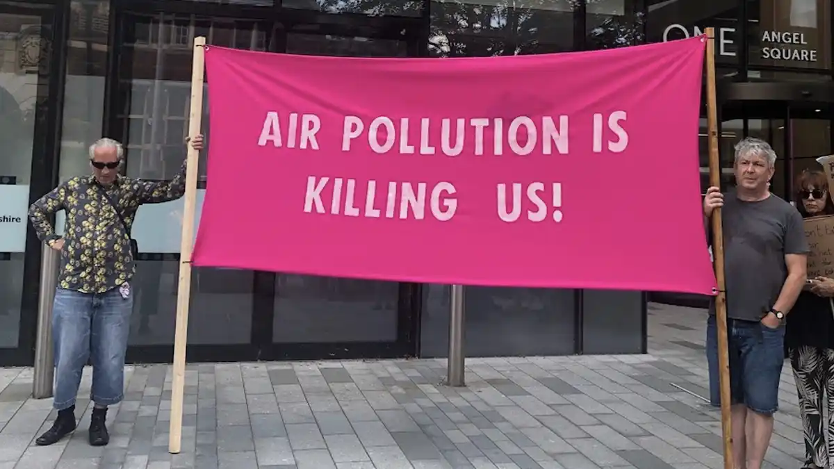 Carlton climate protester to join air pollution demo in Notts