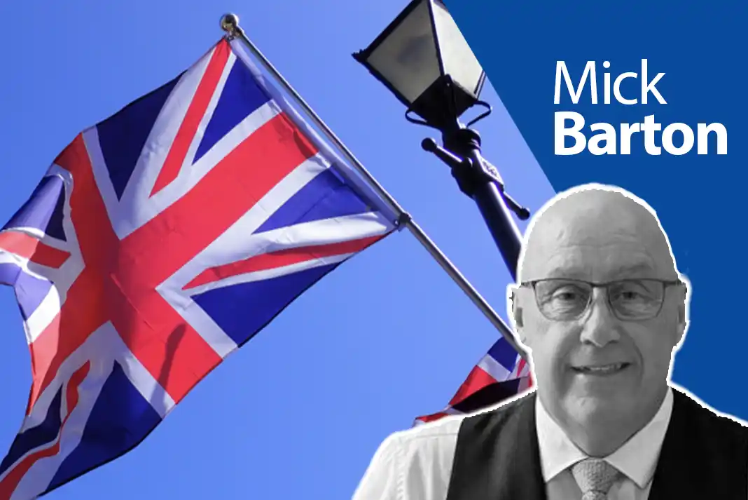 MICK BARTON: ‘Flag money found through savings and will not put any council services at risk’
