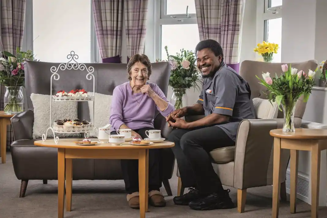 Stoke Bardolph care home residents host weekly coffee morning for community